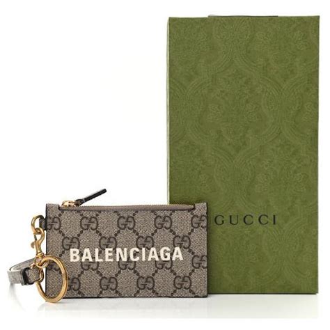 gucci x balenciaga card holder